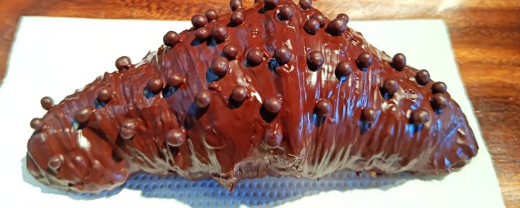 Chocolate Praline Filled Croissant